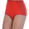 Soft high-waisted cotton briefs with a smooth tucked-in line and a comfortable wide waistband.