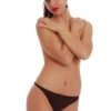 Soft mid-coverage cotton briefs by Tiara Galiano with a smooth waistband and high leg line.