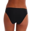 Soft seam-free microfiber bikini briefs from Tiara Galiano with a high leg and low rise.