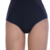 Soft smoothing high-rise cotton briefs by Tiara Galiano, a fuller everyday pair that breathes.