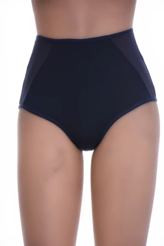 Soft smoothing high-rise cotton briefs by Tiara Galiano, a fuller everyday pair that breathes.
