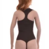 Tiara Galiano cotton tank bodysuit with racerback and scoop neck, soft and clean for daily wear.