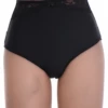 Tiara Galiano high-rise Brazilian panties in smooth microfiber with a delicate lace trim at the front.