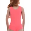 Wide-strap cotton tank bodysuit with scoop neck, a tidy top on its own or smooth base layer.