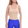 Women's sleeveless cotton bodysuit with scoop neck, racerback and brazilian cut, an everyday base.