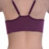 Breathable cotton bralette with a strappy back behind a simple front, soft cups and thin spaghetti straps.