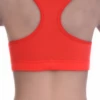 Soft breathable cotton racerback bralette with hidden straps under wider necklines, no wires for light support.