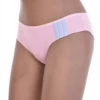 Soft breathable cotton bikini briefs for women, a plain mid-coverage pair with a clean slim waistband.