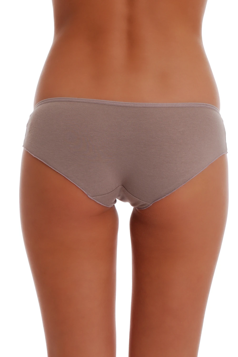 Cotton-blend women's bikini briefs from Tiara Galiano, a classic high-leg cut that stays smooth under fitted clothes.