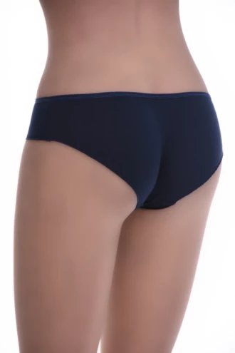 Breathable cotton-blend bikini briefs from Tiara Galiano, a comfortable mid-coverage shape with a slim waistband.