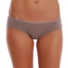 Soft cotton bikini briefs for women, breathable plain knit with a smooth slim waistband for everyday comfort.