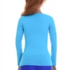 Soft Tiara Galiano cotton-blend tee with a scoop neck and long sleeves in a close-fitting slim line.