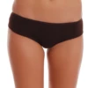Soft cotton-blend boyshort briefs for women, a plain breathable pair with full back coverage for daily wear.