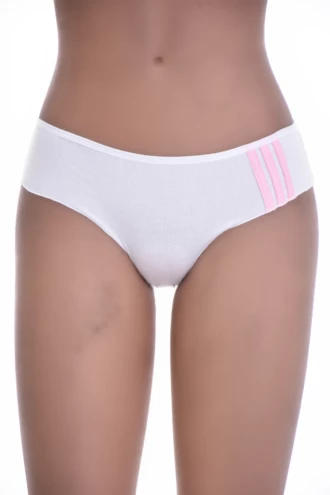 Soft cotton-blend boyshort briefs by Tiara Galiano, a no-fuss full-coverage pair with a flat non-roll waistband.