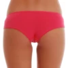 Cotton-blend boyshort briefs by Tiara Galiano with a smooth fit and squared leg line, full back coverage.