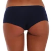 Cotton-blend boyshort briefs by Tiara Galiano with a smooth fit and squared leg line, full back coverage.