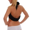 Soft cotton-blend boyshorts for women, a plain breathable pair that keeps a clean line under tailored trousers.