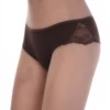 Cotton-blend boyshorts from Tiara Galiano with a curved lace hip detail, a low flat waistband and squared leg.