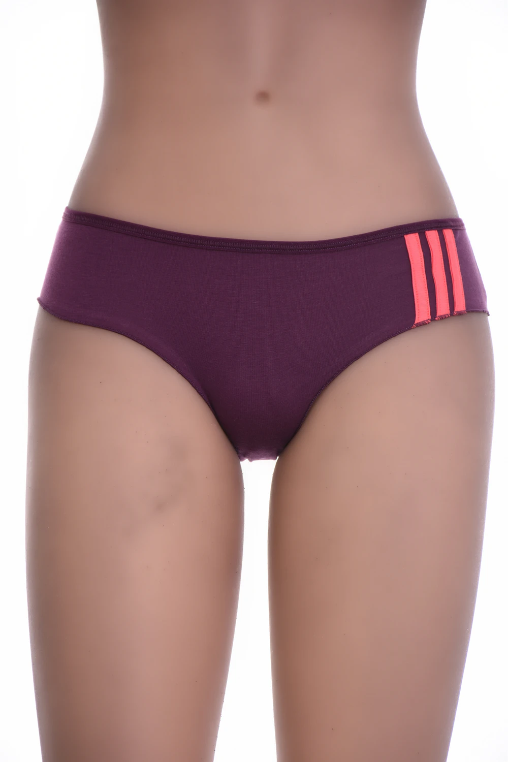 Soft cotton boyshorts from Tiara Galiano with full coverage and a squared leg, a dependable everyday basic.