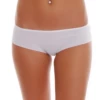 Soft cotton boyshorts by Tiara Galiano with a squared leg and full back, a plain breathable everyday essential.