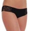 Cotton-blend boyshorts from Tiara Galiano with lace at both hips, a low flat waistband and squared leg.