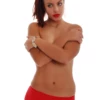 Plain cotton-blend boyshorts for women, a soft breathable full-coverage pair that feels light all day.