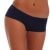 Breathable cotton boyshorts for women with a flat non-roll waistband that stays put under work trousers.