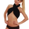 Soft cotton boyshorts from Tiara Galiano, a plain breathable basic with full back coverage and a smooth finish.
