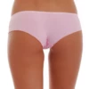 Soft cotton-blend boyshorts for women, an unadorned breathable basic with a squared leg and fuller back.