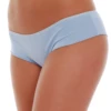 Plain breathable cotton boyshorts by Tiara Galiano, a soft full-coverage pair that stays smooth under fitted skirts.