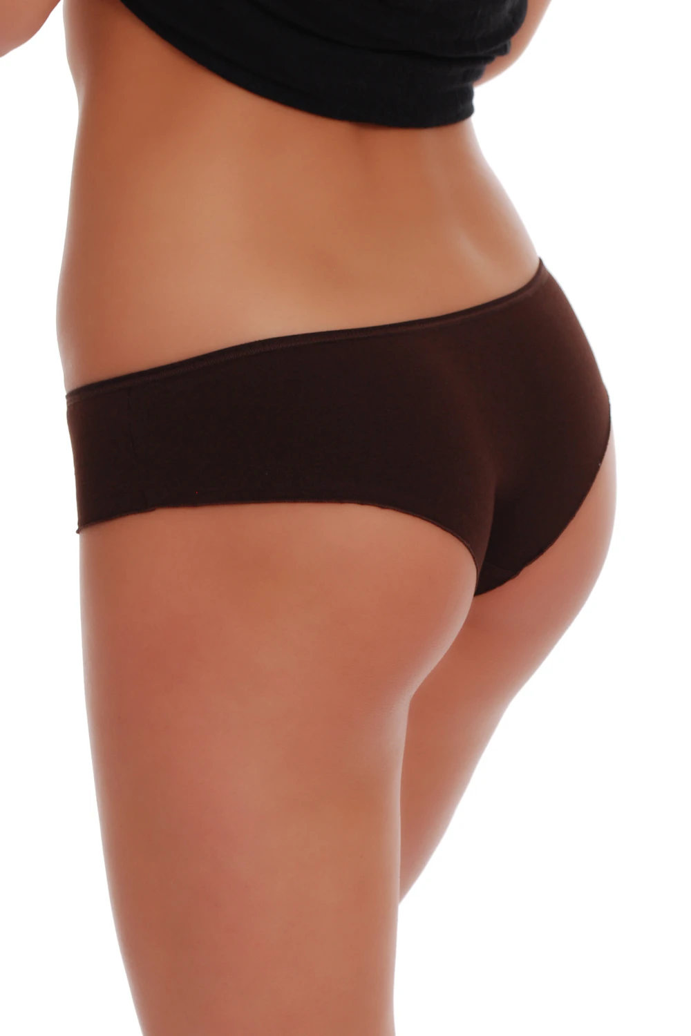 Breathable cotton boyshorts from Tiara Galiano with a squared leg line, a soft everyday pair in a wide size run.