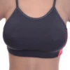 Soft-cup cotton bralette with a low scoop and delicate straps, wireless and breathable following the natural shape.