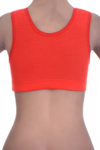Cotton-blend bralette with a low scoop and soft cups following the natural shape, breathable to layer under a knit.