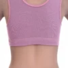 Cotton-blend bralette with a low scoop and soft cups following the natural shape, breathable to layer under a knit.
