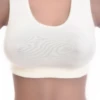 Cotton-blend bralette with a low scoop and soft cups following the natural shape, breathable with an easy pull-on fit.