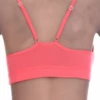 Cotton-blend bralette with a low scoop and fine spaghetti straps, soft cups that follow the natural shape.