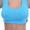 Breathable cotton-blend bralette with soft cups and no wires or padding, light gentle support for relaxed wear.