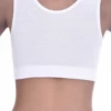 Breathable cotton-blend bralette with soft cups and no wires or padding, light to pull on for relaxed everyday wear.