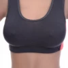 Soft-cup cotton bralette with an open back keeping it airy, breathable and light for relaxed everyday wear.
