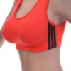 Soft-cup cotton bralette with an open back keeping it airy and wide straps across the shoulders, breathable to wear.