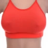 Cotton-blend bralette with soft cups following the natural shape and fine straps, breathable for gentle support.