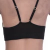 Cotton-blend bralette with soft cups following the natural shape and thin straps, light for relaxed everyday wear.