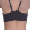 Breathable cotton-blend bralette with a strappy back and delicate spaghetti straps, unpadded and wireless.