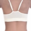 Breathable cotton-blend bralette with a strappy back and soft unpadded cups, light for relaxed everyday wear.