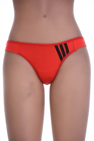Breathable cotton-blend Brazilian briefs with moderate coverage and a clean finish, an easy daily pair.