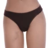 Breathable cotton Brazilian panties with open sides and a smooth finish, a comfortable everyday pair.