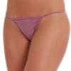 Soft low-rise cotton-blend G-string with minimal coverage and no lace, a comfortable everyday basic.