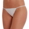 Breathable cotton-blend G-string with minimal coverage and a clean line, a comfortable simple daily pick.