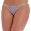 Soft cotton-blend G-string with a smooth finish and minimal string back, a simple breathable daily basic.