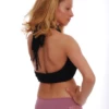 Cotton-blend boyshorts by Tiara Galiano with a floral lace band at the back, a softer finish on a full-coverage cut.